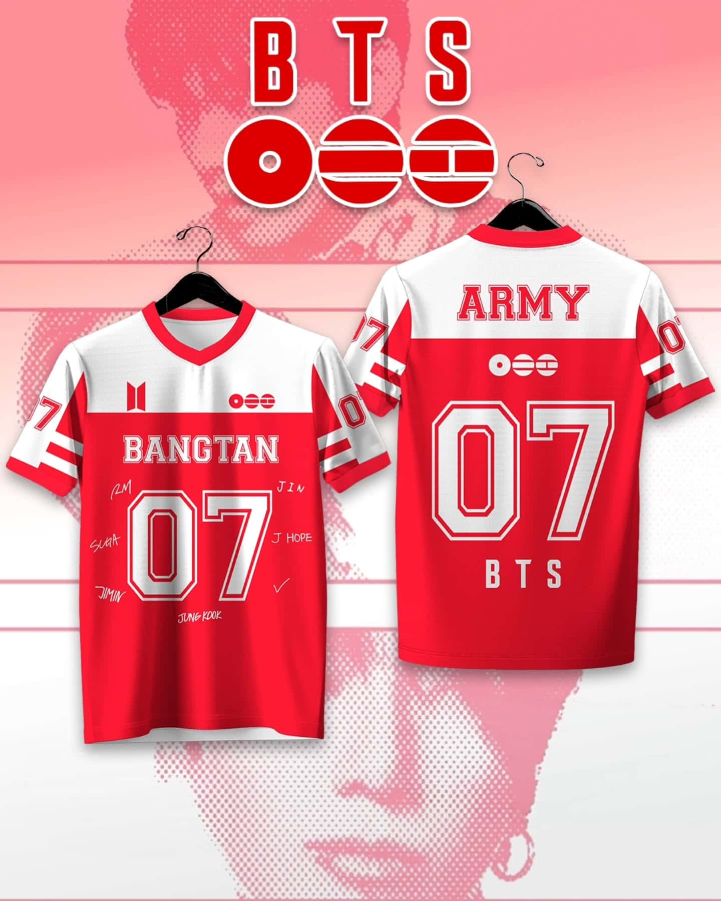 Women'S Fashion Rugby Top - Camisa de Rugby BTS ARMY Nova