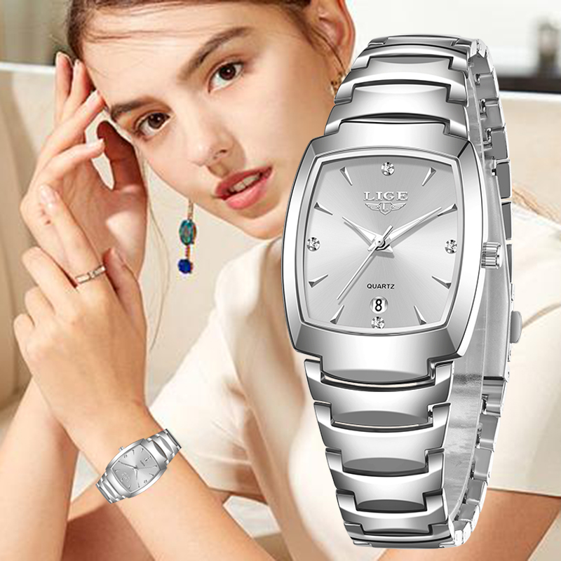 Fashion Women Watches - Relógio Feminino LIGE 2026 Novo, Luxuoso,