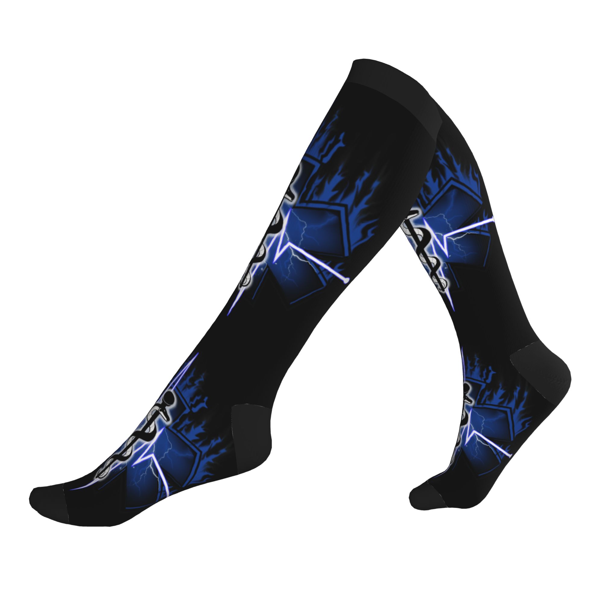 Women Fashion Logo - Meias com logotipo da estrela da