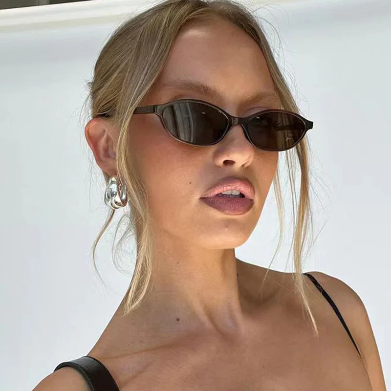 Women Fashion Glasses - Óculos de Sol Retro com Armação