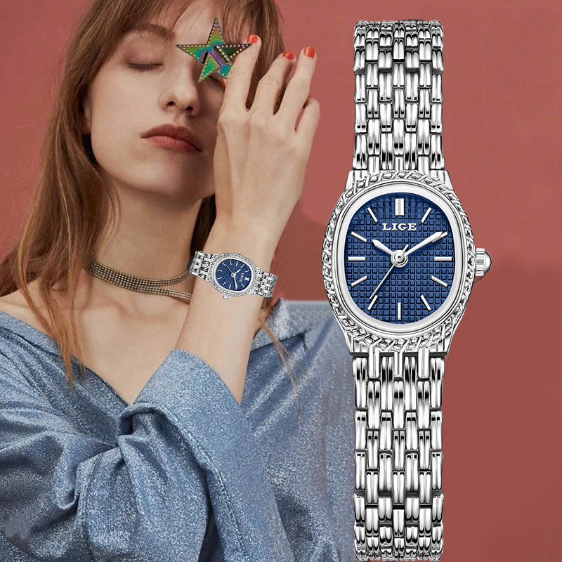 Fashion Women Watches - Lige moda luxo quartzo mulher relógio