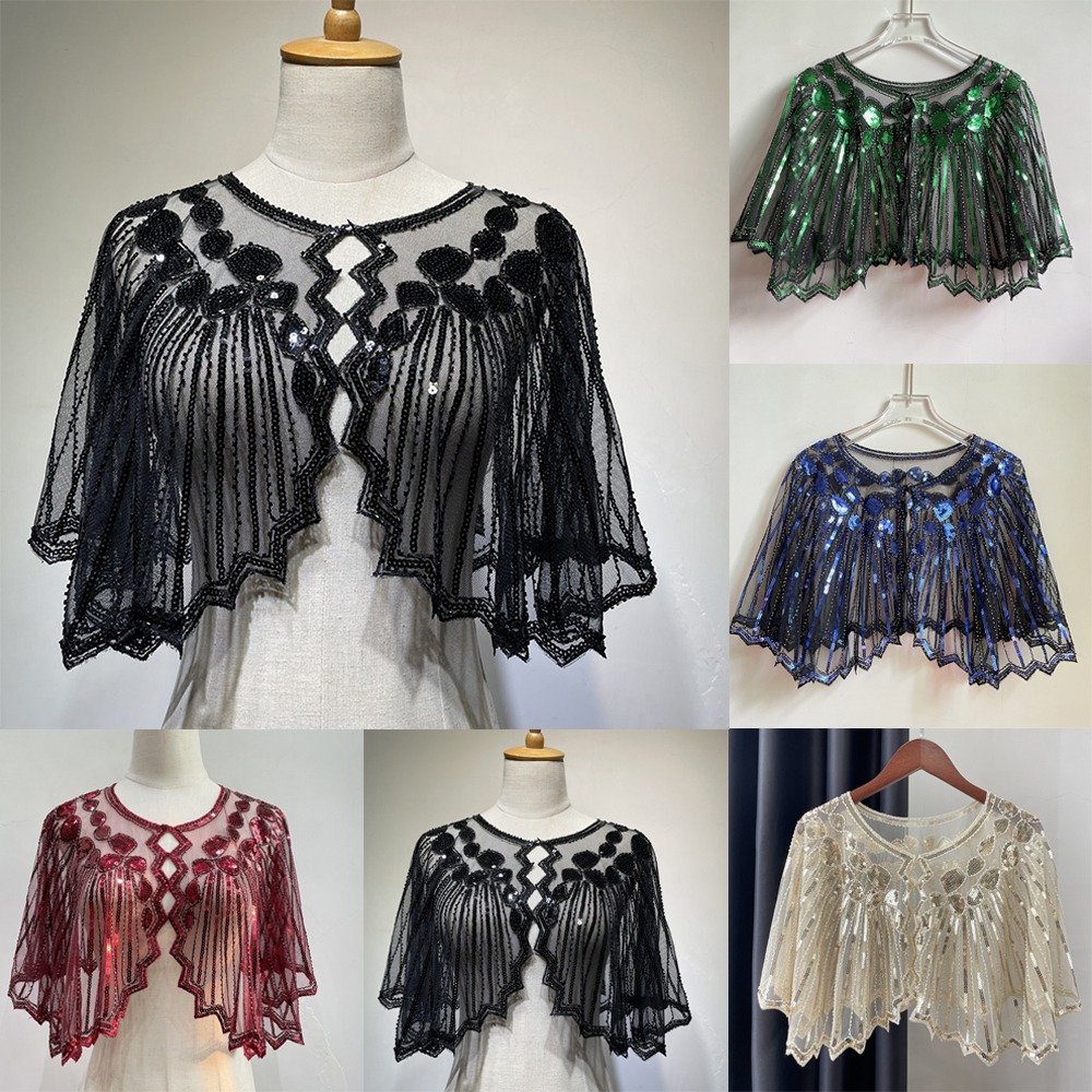 Women'S Fashion In The 1920S - Moda 1920s festa de casamento xale