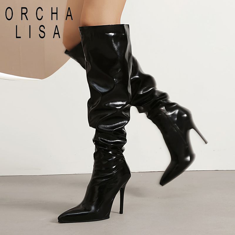 Women Fashion Over 40 - Orcha lisa moda sexy feminina coxa
