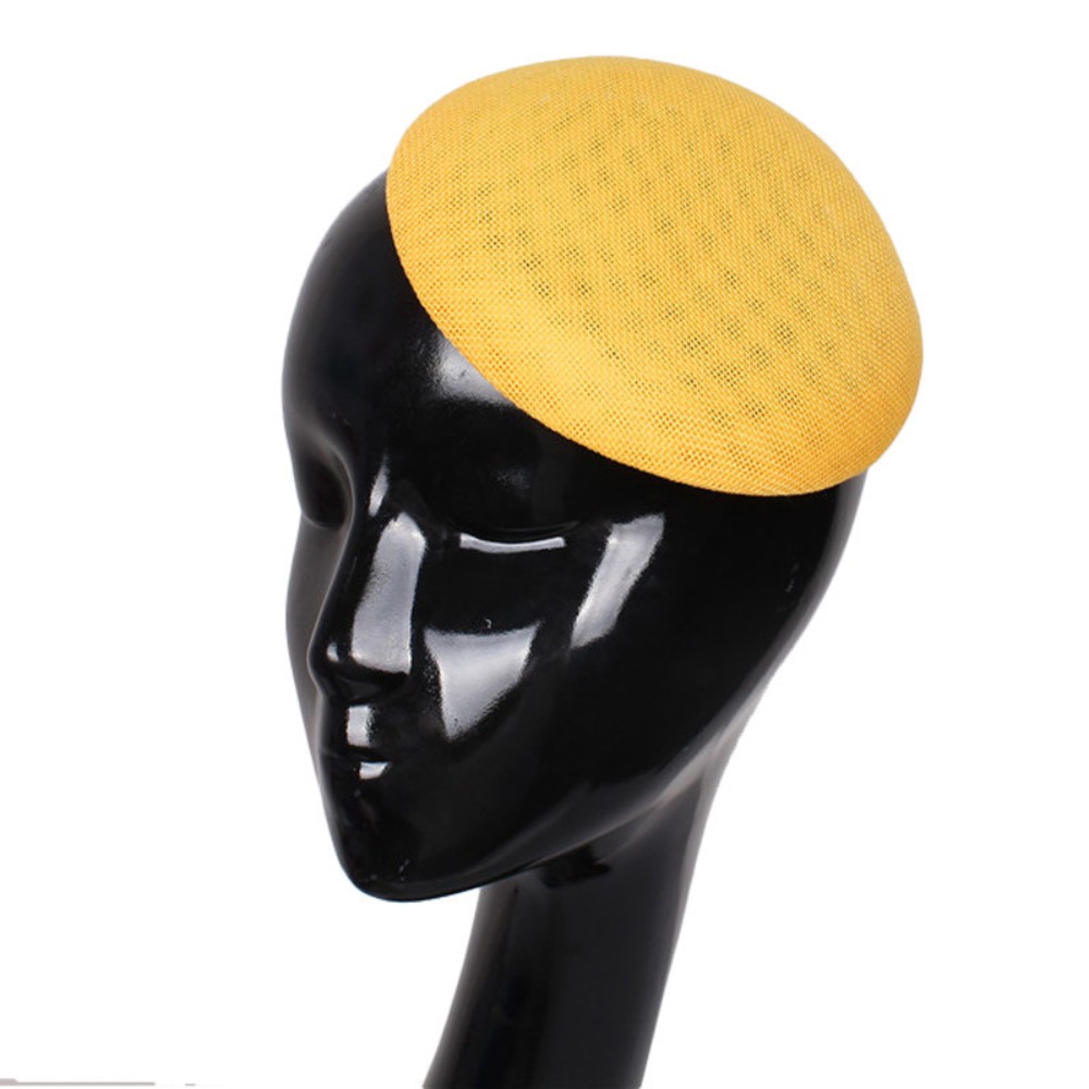 Women'S Fashion In The 1920S - Chapéu Fascinator Vintage de Cor Sólida