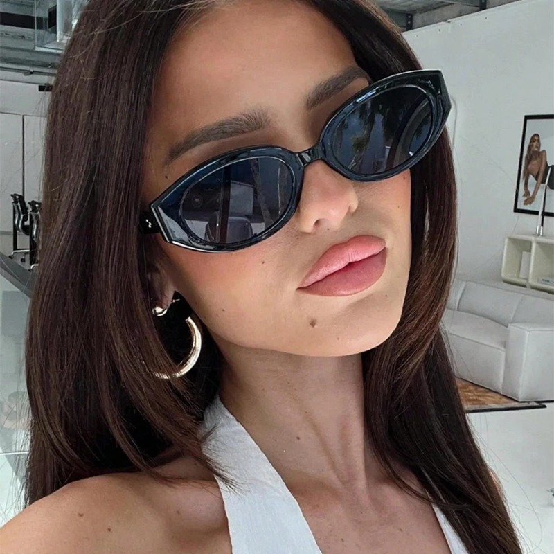 Women Fashion Glasses - Óculos de Sol Vintage Cat Eye
