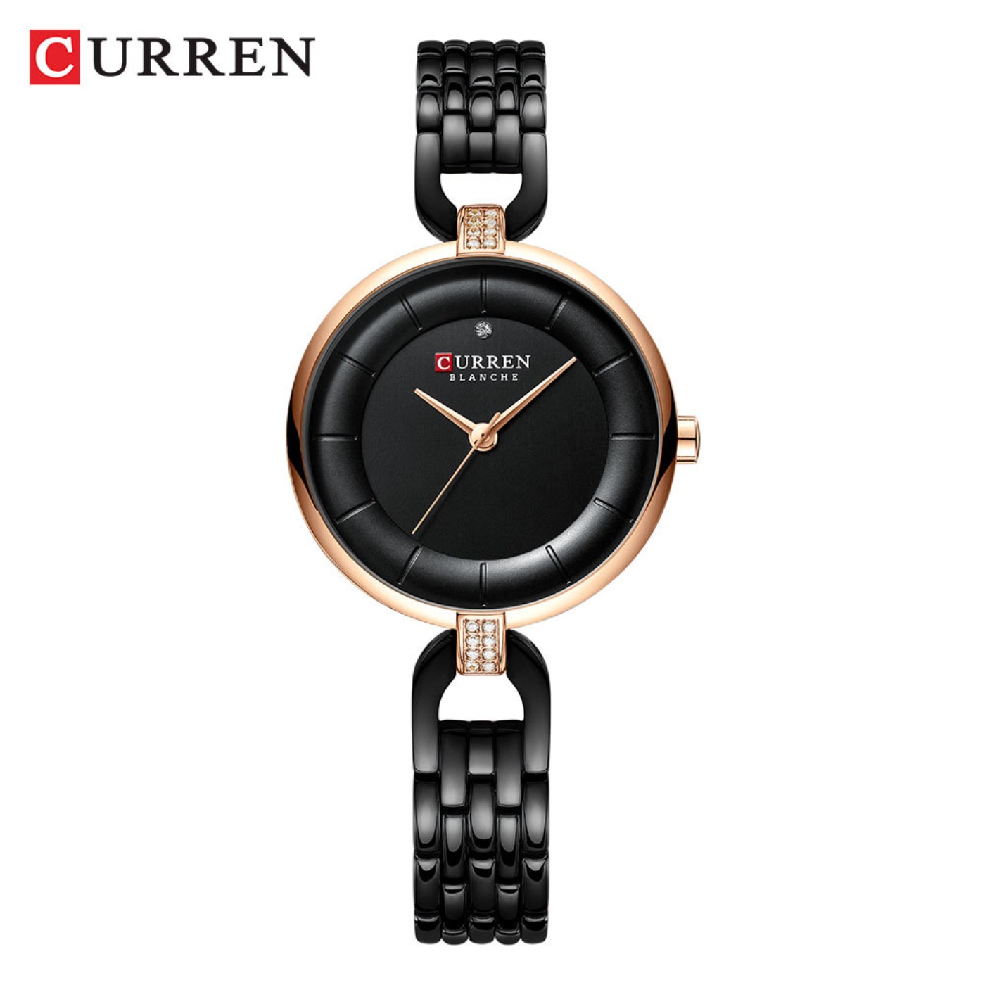 Fashion Women Watches - Relógio Feminino CURREN de Luxo, Marca