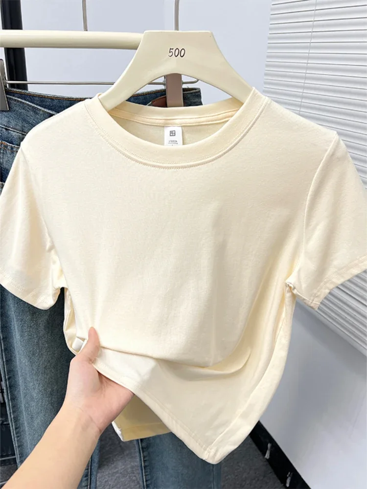 Women'S Fashion Trends 2026 Spring Summer - Camiseta Casual de Alta Qualidade para
