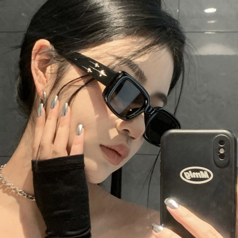 Women Fashion Glasses - Óculos de Sol Pequenos Estilo Retrô