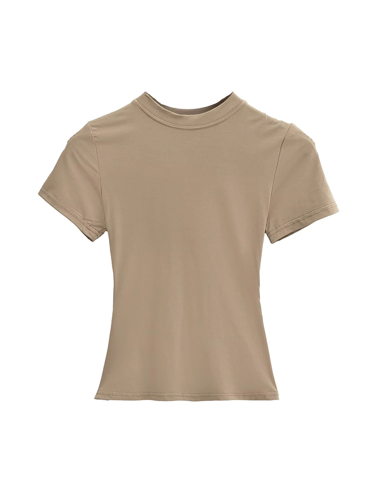Camiseta Casual de Alta Qualid - Women'S Fashion Trends Autumn 2025 avaliação e preço