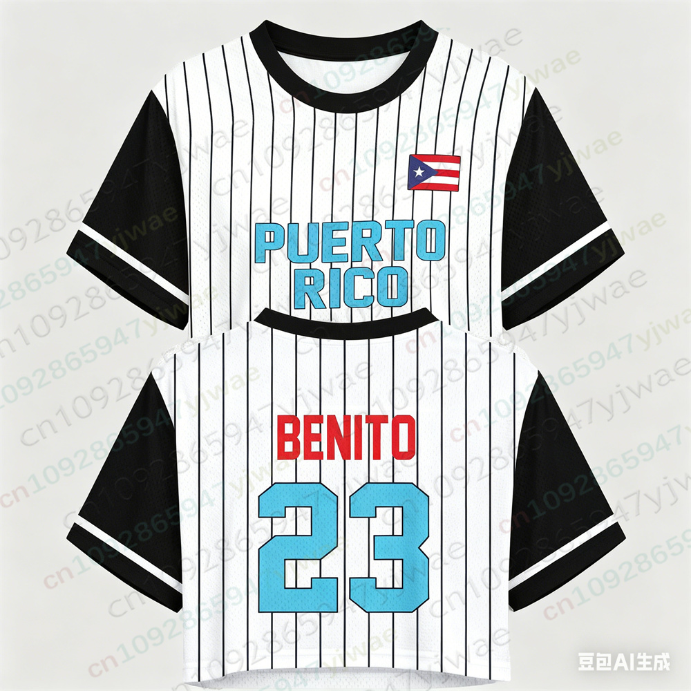 Camiseta Cropped Porto Rico Be - Women'S Fashion Rugby Top avaliação e preço