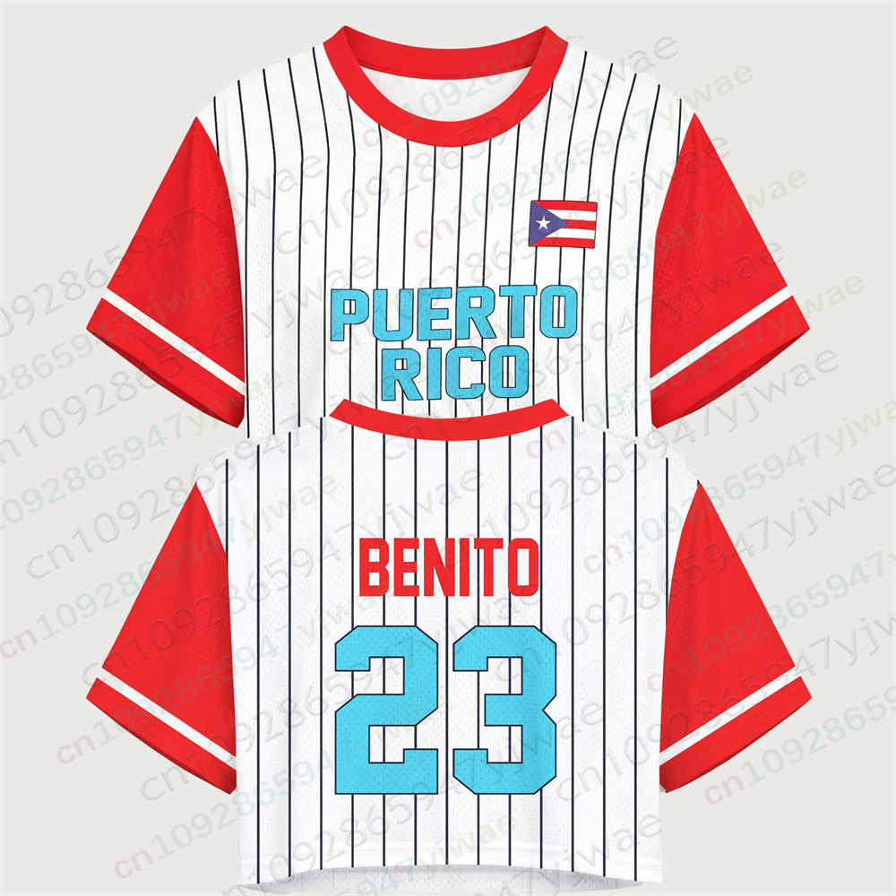 Camiseta Cropped Porto Rico Be - Women'S Fashion Rugby Top avaliação e preço