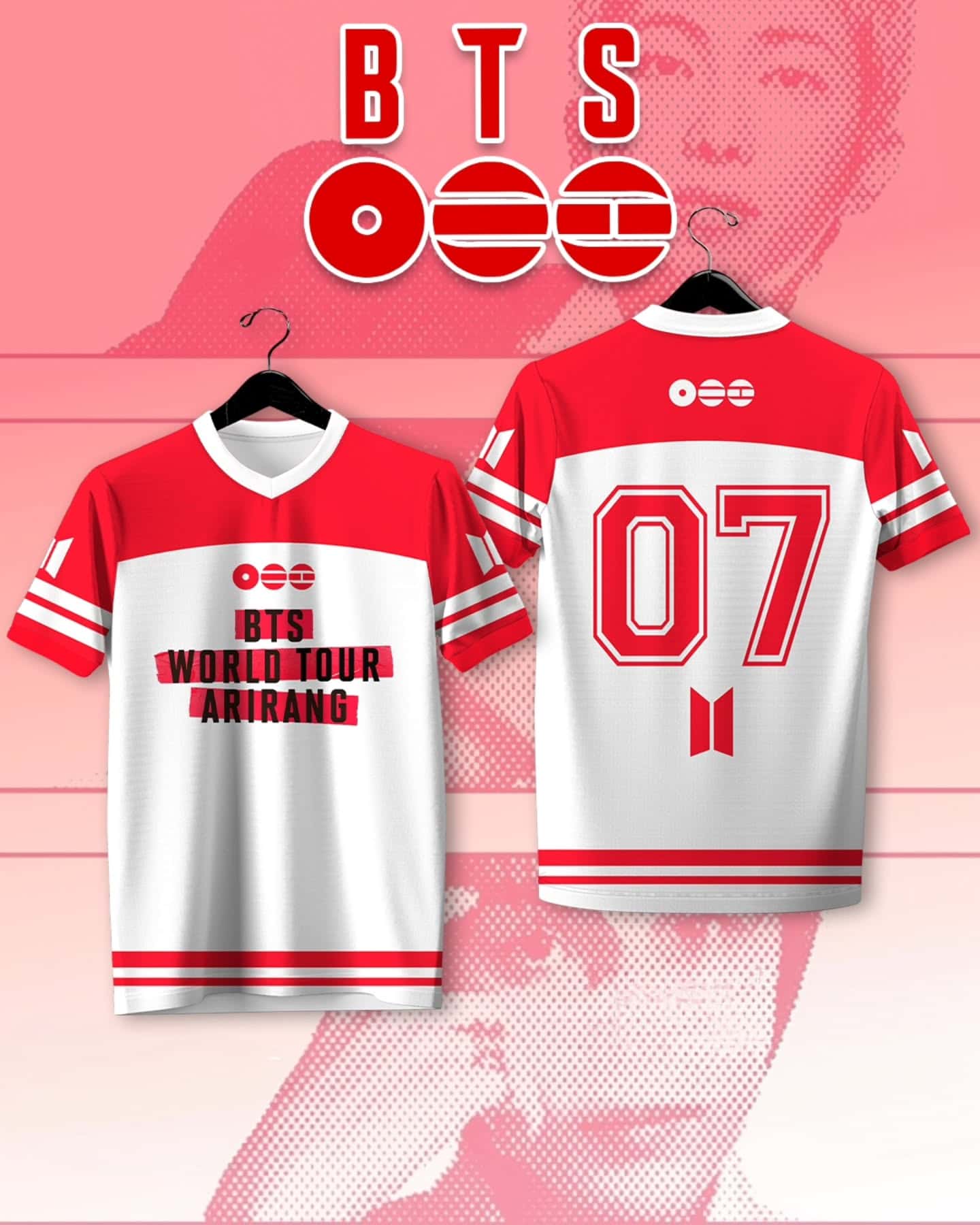 Camisa de Rugby BTS ARMY Nova  - Women'S Fashion Rugby Top avaliação e preço