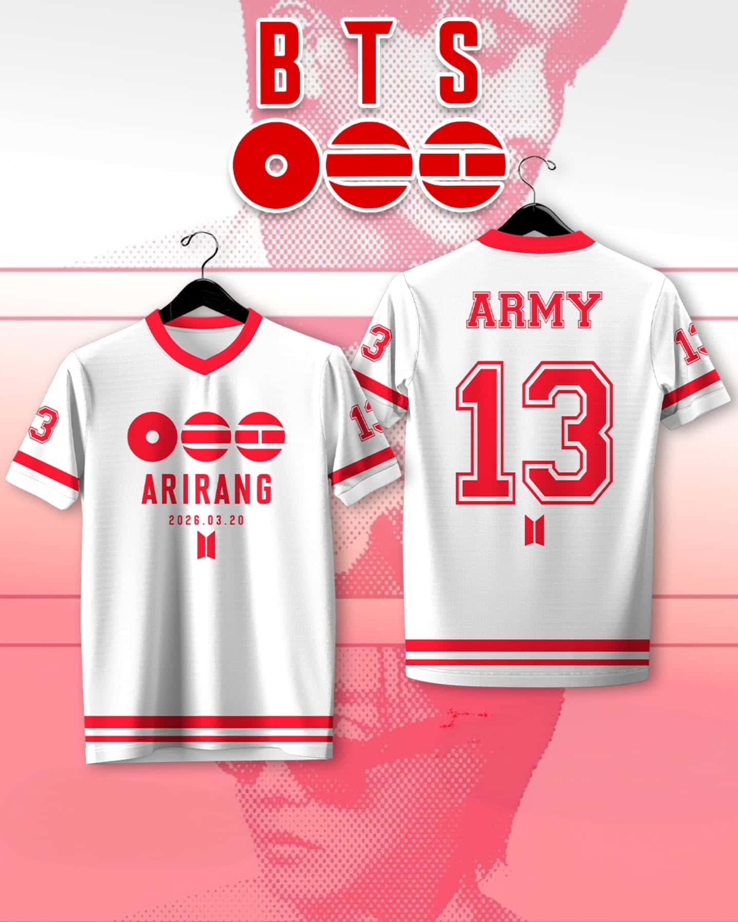 Camisa de Rugby BTS ARMY Nova  - Women'S Fashion Rugby Top avaliação e preço