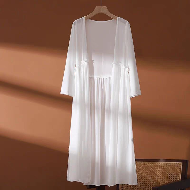 Cardigã Longo Feminino Plus Si - Women Fashion Blouse avaliação e preço