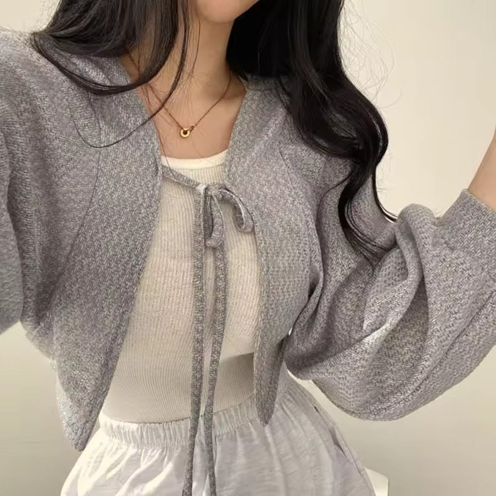 Cardigã de Malha Fina da Moda  - Women'S Fashion Knitwear avaliação e preço
