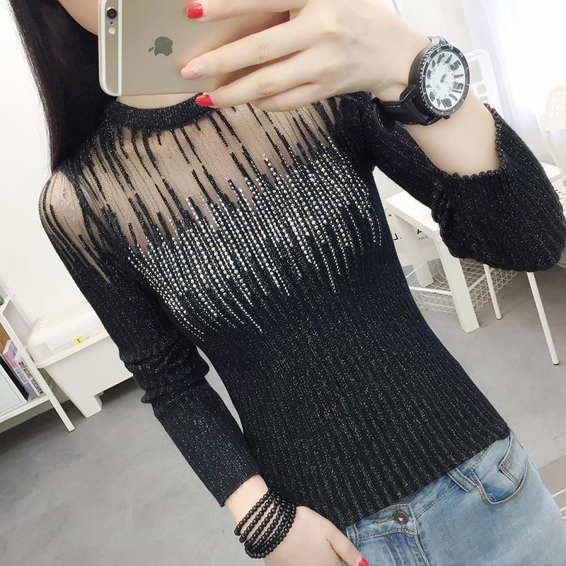 Com strass senhoras pullovers  - Women'S Fashion Trends Autumn 2025 avaliação e preço