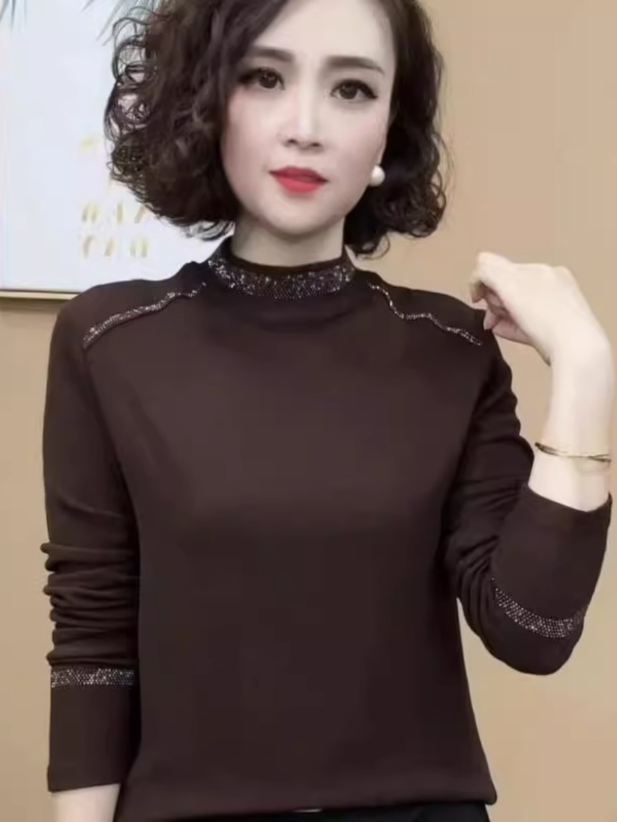 Camisa Base Feminina Elegante  - Women Fashion Over 40 avaliação e preço