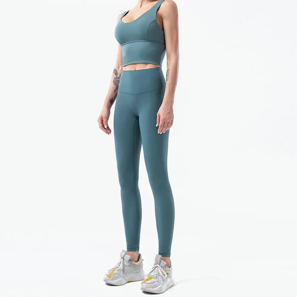 Conjunto de yoga de sensação n - High Waist Leggings avaliação e preço