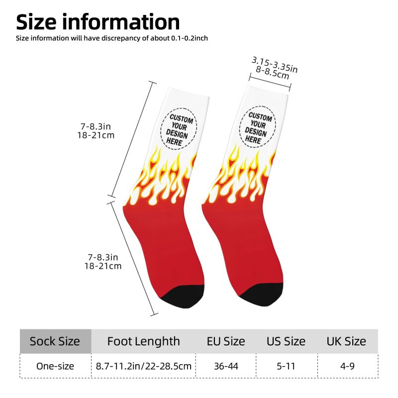 Personalize meias personalizad - Women Fashion Logo avaliação e preço