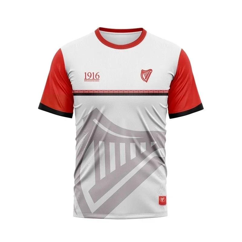 Camiseta de rugby com estampa  - Women'S Fashion Rugby Top avaliação e preço