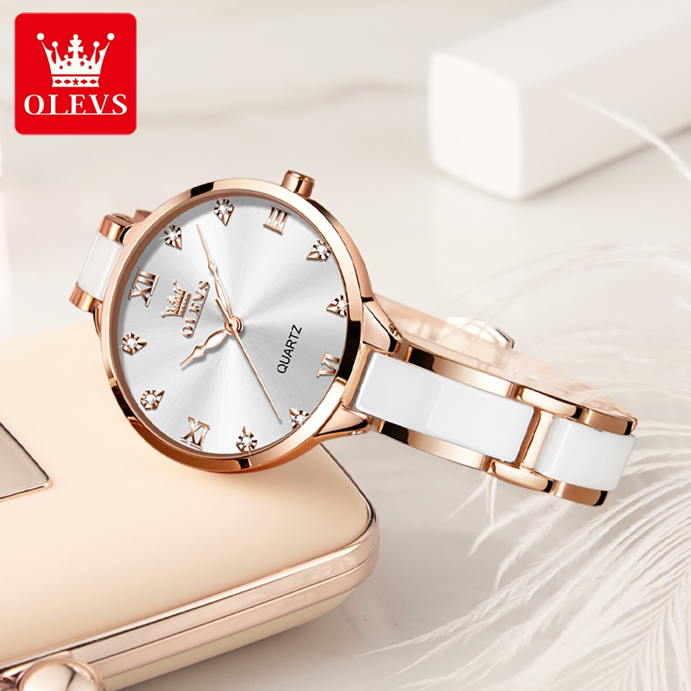 Olevs 5872 relógios femininos  - Fashion Women Watches avaliação e preço