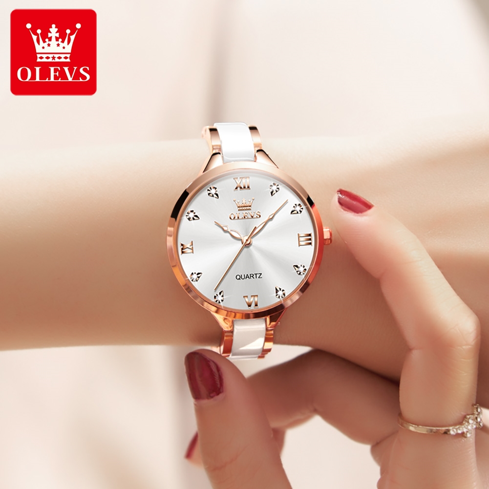 Olevs 5872 relógios femininos  - Fashion Women Watches avaliação e preço