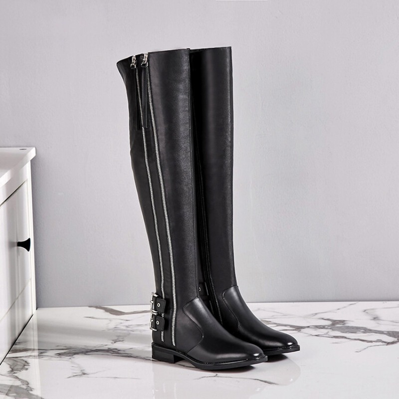 Novas Botas de Motocicleta Fem - Women Fashion Over 40 avaliação e preço