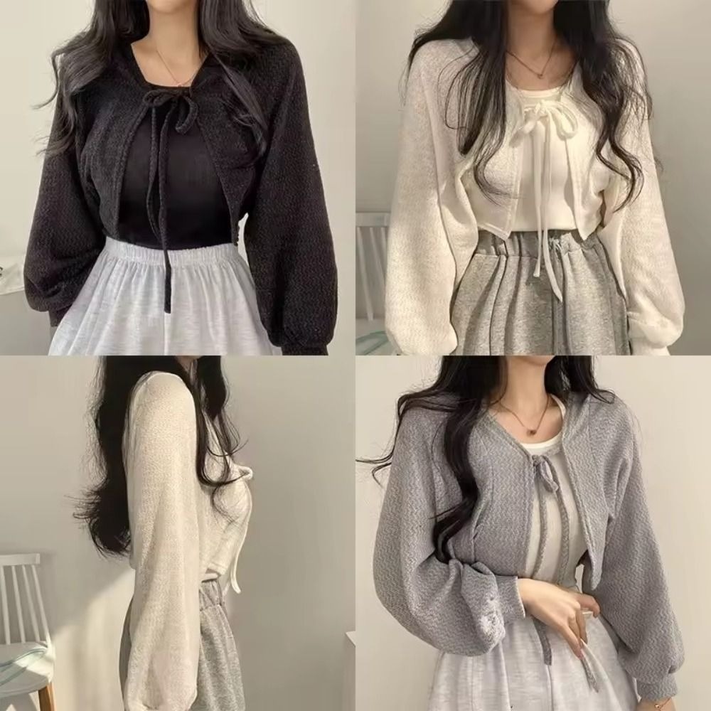 Cardigã de Malha Fina da Moda  - Women'S Fashion Knitwear avaliação e preço