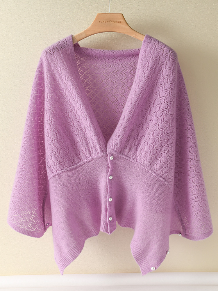 Cardigã Feminino de Lã Pura 10 - Women'S Fashion Knitwear avaliação e preço