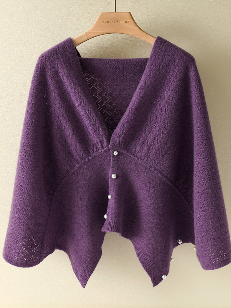 Cardigã Feminino de Lã Pura 10 - Women'S Fashion Knitwear avaliação e preço