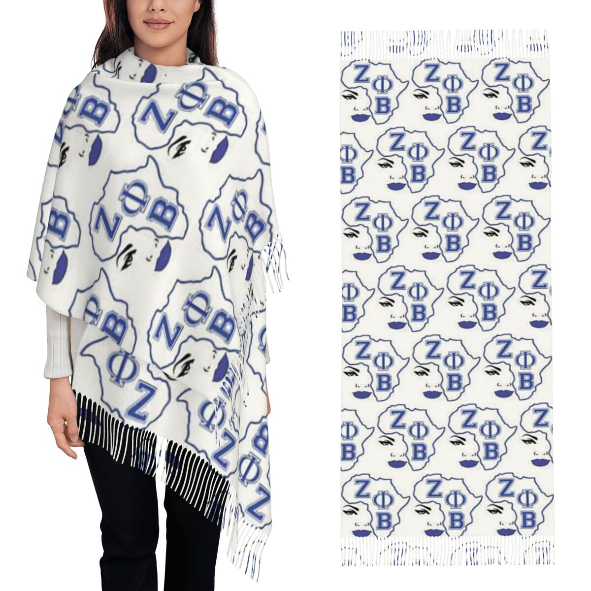 Grande zeta phi beta irmandade - Women Fashion Logo avaliação e preço