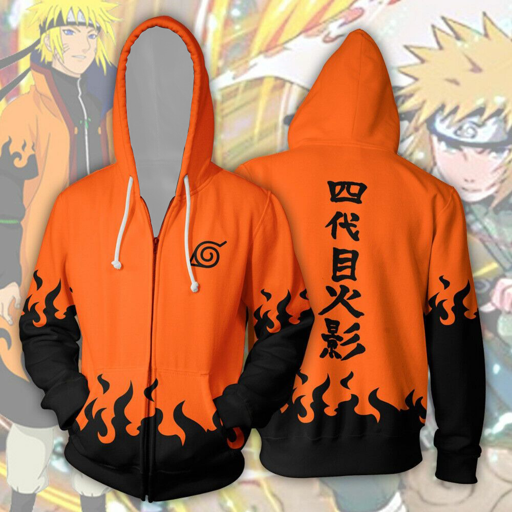 Moletom com capuz Naruto 4th H - Women'S Fashion Zip Hoodie avaliação e preço