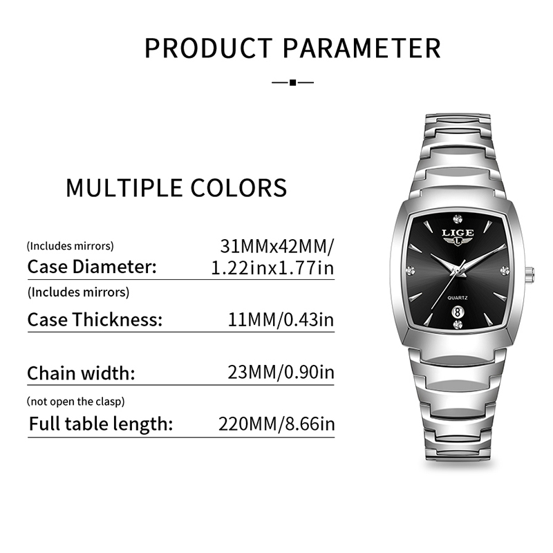 Lige relógio feminino de luxo, - Fashion Women Watches avaliação e preço