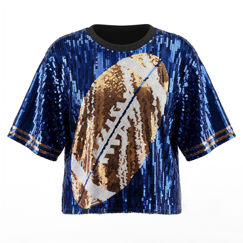 Camiseta Feminina de Manga Cur - Women'S Fashion Rugby Top avaliação e preço