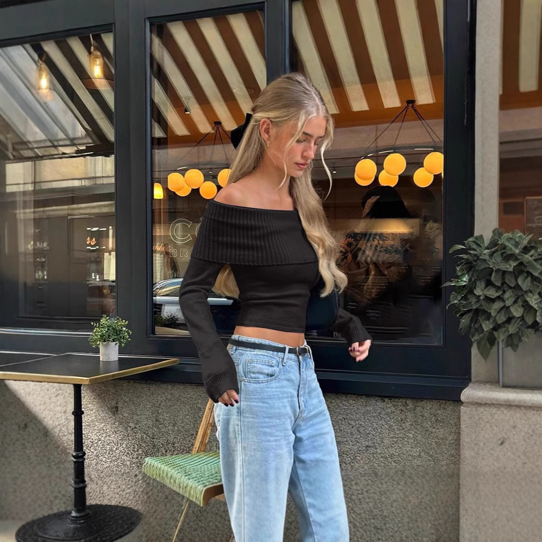 Blusa Feminina Ombro a Ombro M - Crop Top Women avaliação e preço