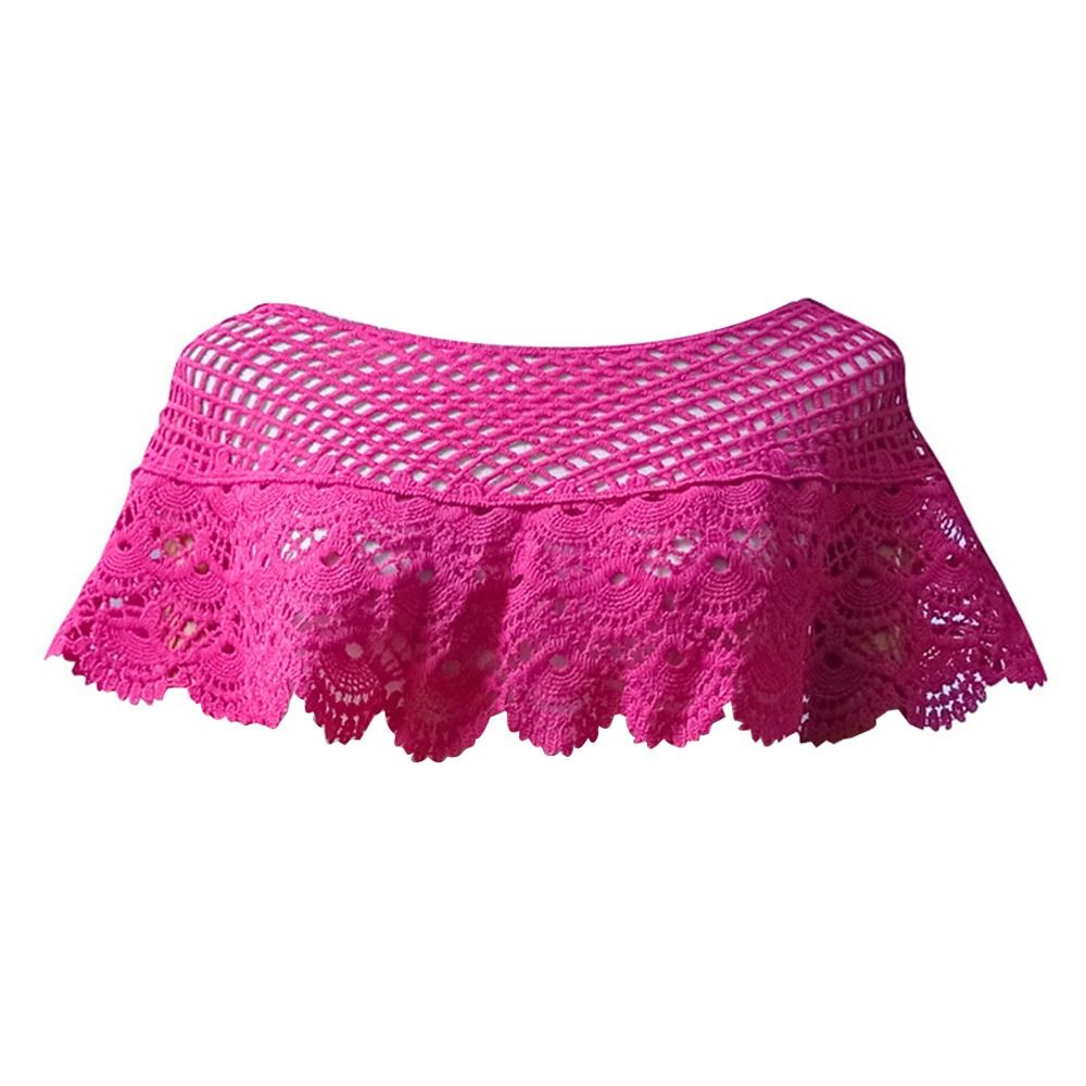 Xale de Renda Vazada com Prote - Women'S Fashion Knitwear avaliação e preço