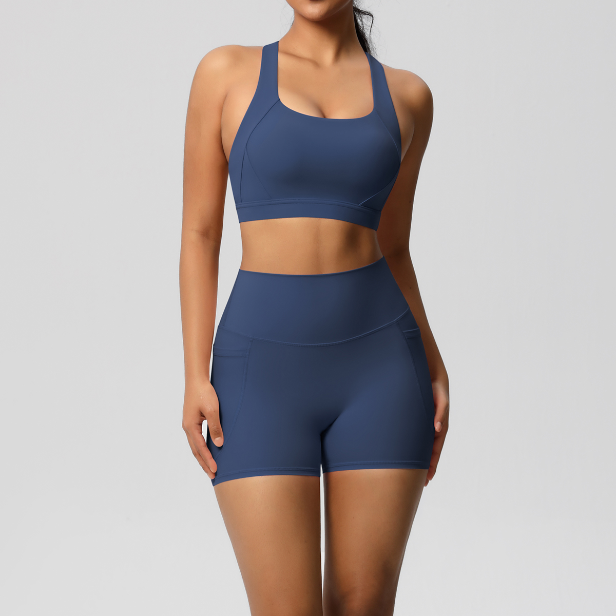 2 pçs roupas esportivas com bo - High Waist Leggings avaliação e preço