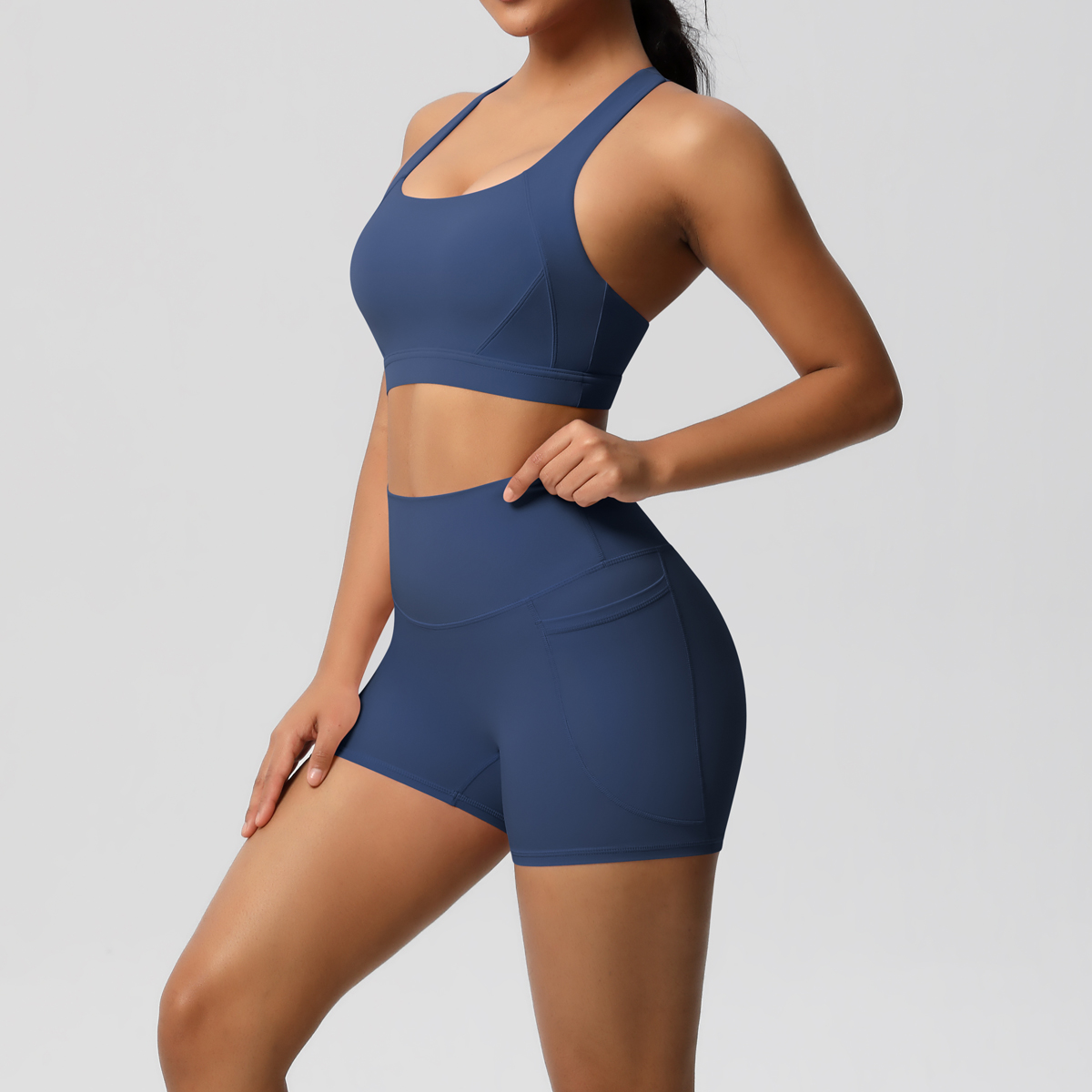 2 pçs roupas esportivas com bo - High Waist Leggings avaliação e preço