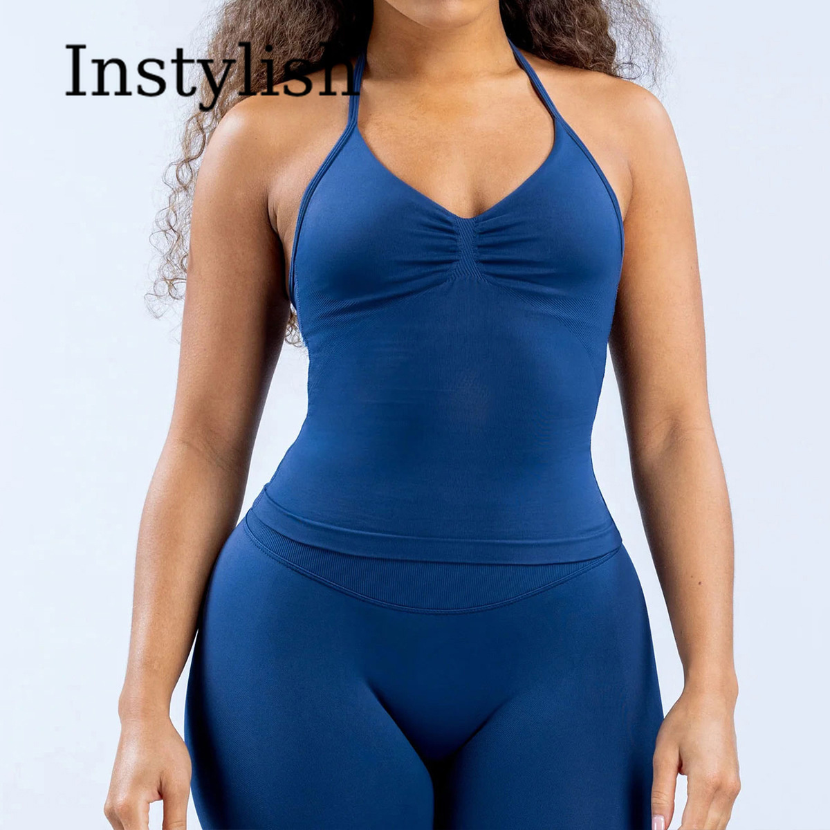 Conjunto de Yoga Sem Costura p - High Waist Leggings avaliação e preço