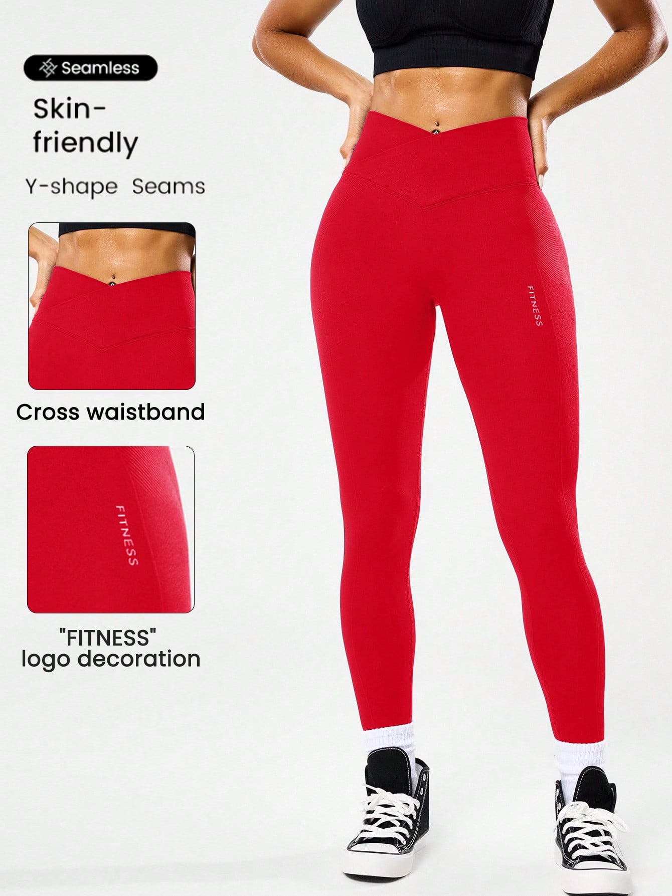 Leggings de ioga sem costura d - High Waist Leggings avaliação e preço