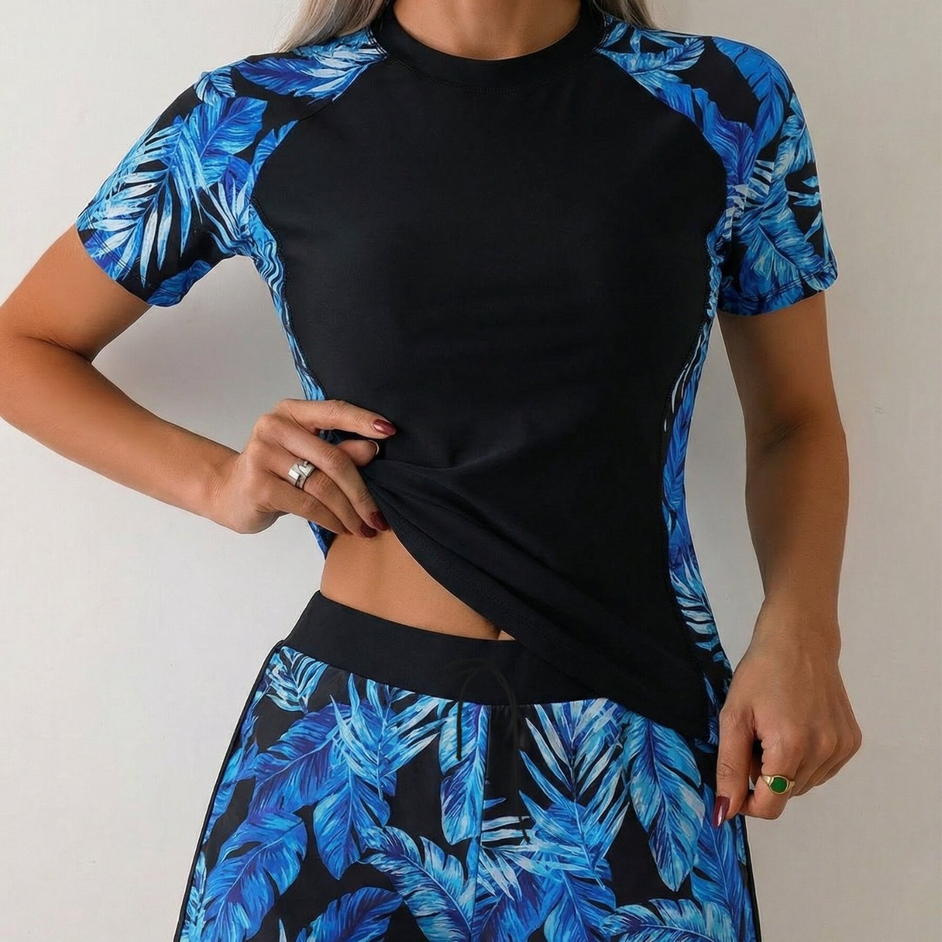 Tankini Feminino com Shorts, T - Crop Top Women avaliação e preço