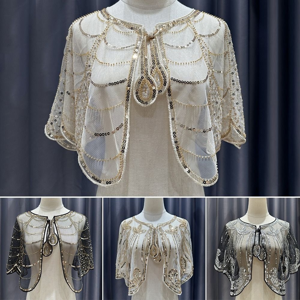Elegante Xale Flapper com Bord - Women'S Fashion In The 1920S avaliação e preço
