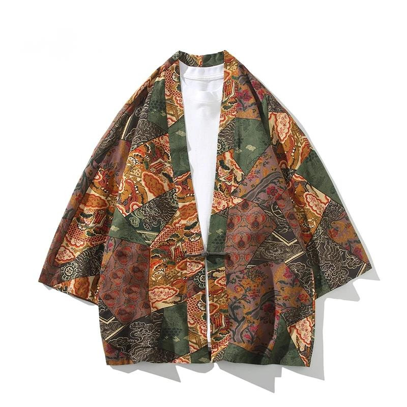 Estilo étnico impressão yukata - Women Fashion Blouse avaliação e preço