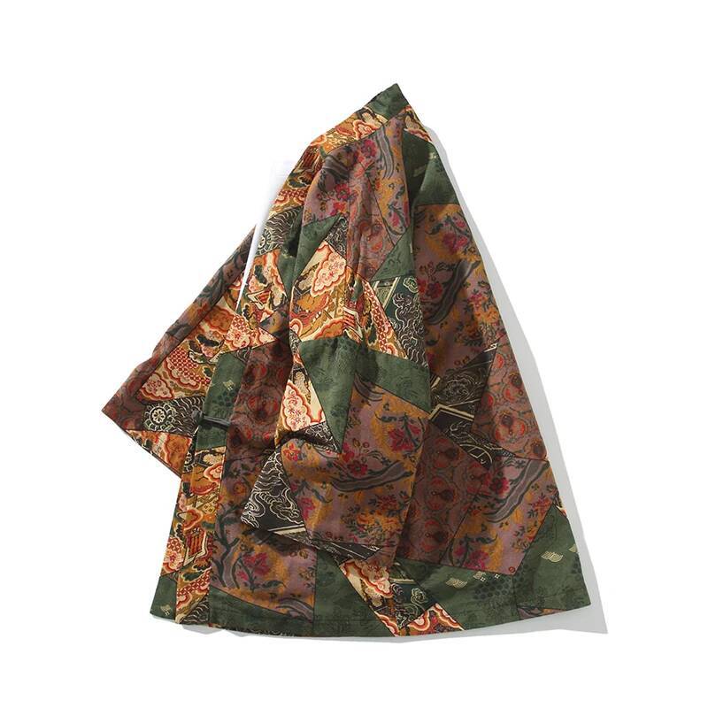 Estilo étnico impressão yukata - Women Fashion Blouse avaliação e preço