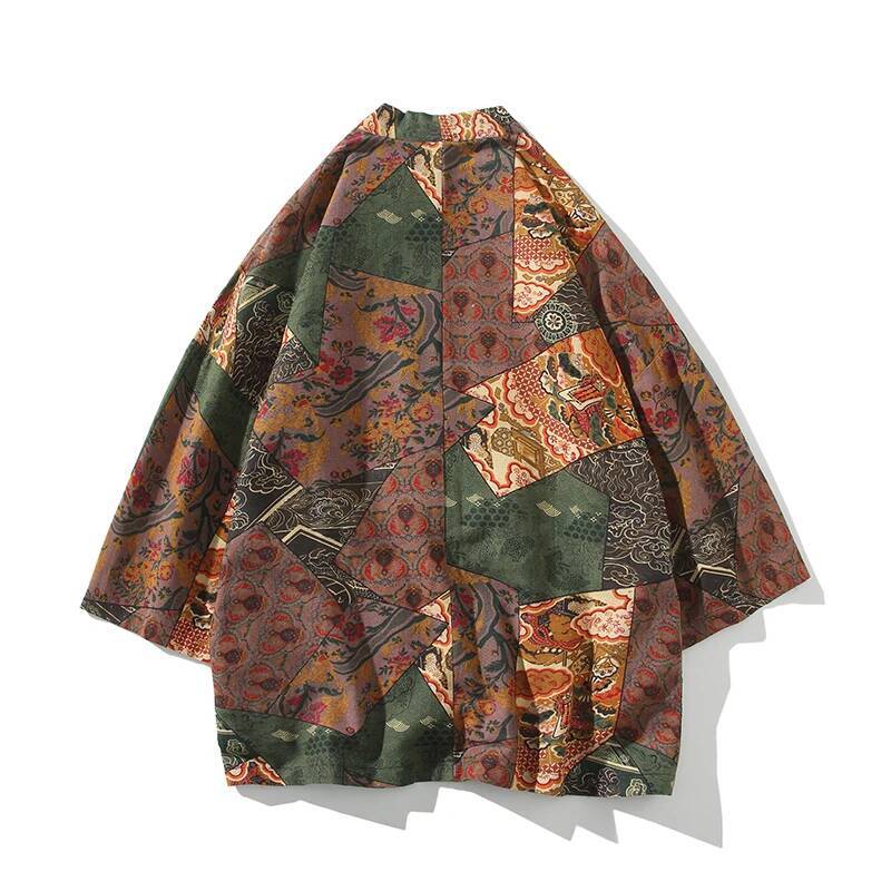 Estilo étnico impressão yukata - Women Fashion Blouse avaliação e preço